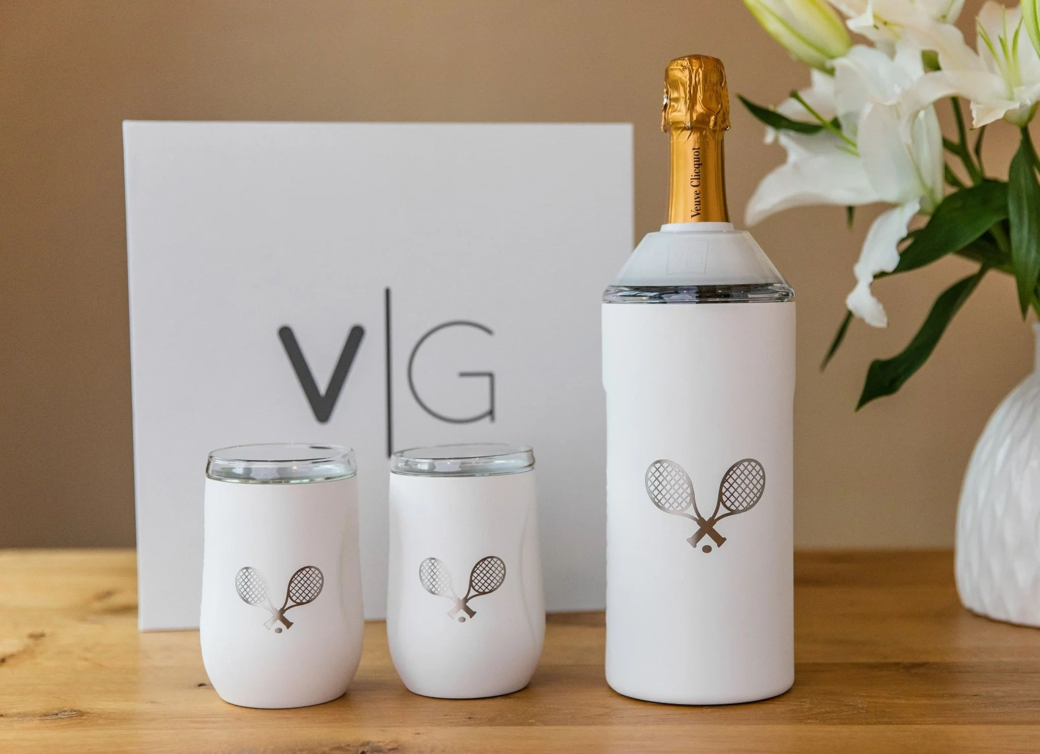 Limited Edition Wine Tennis Set - Image 3