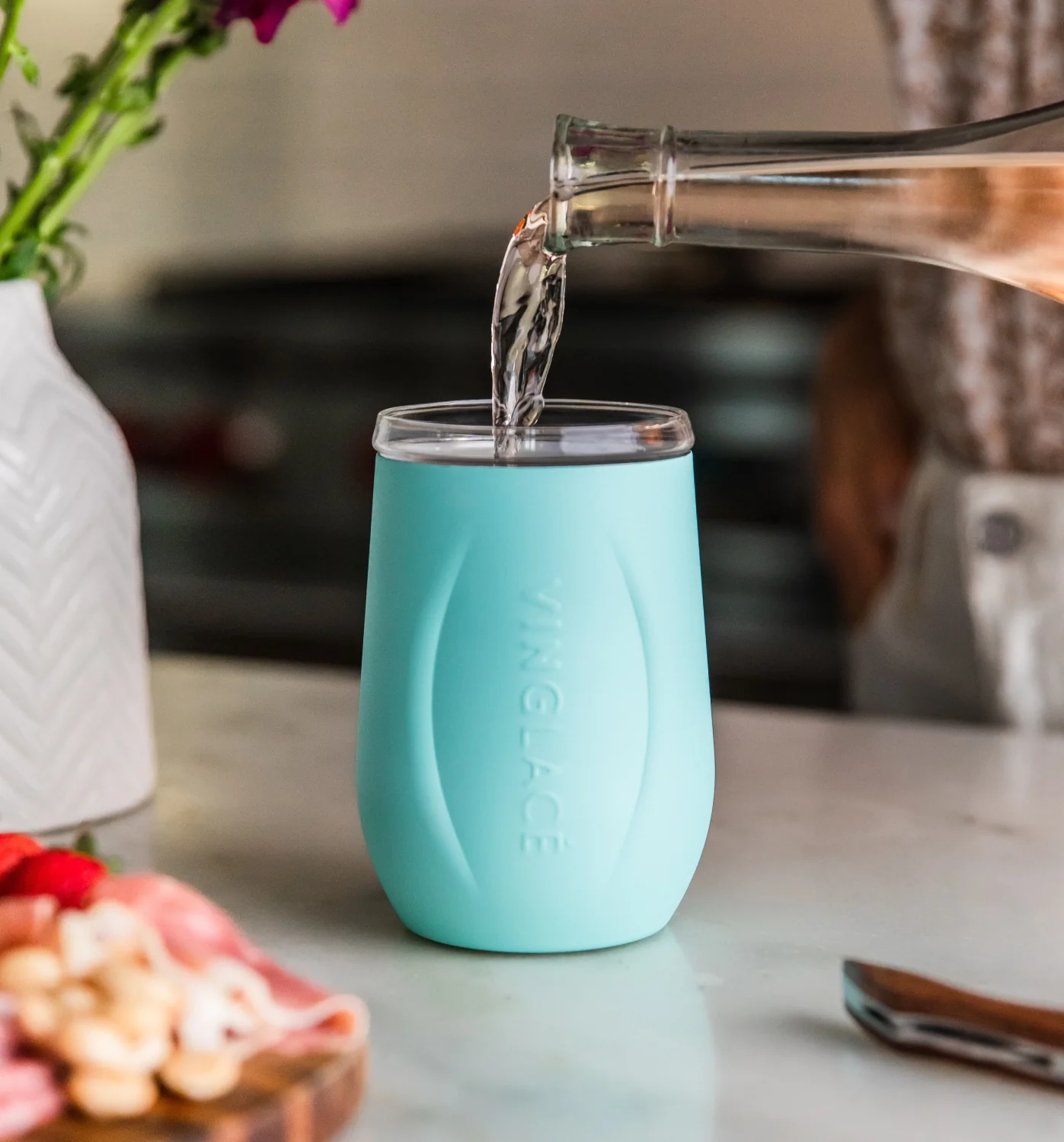 Glass Lined Wine Glass - Image 13