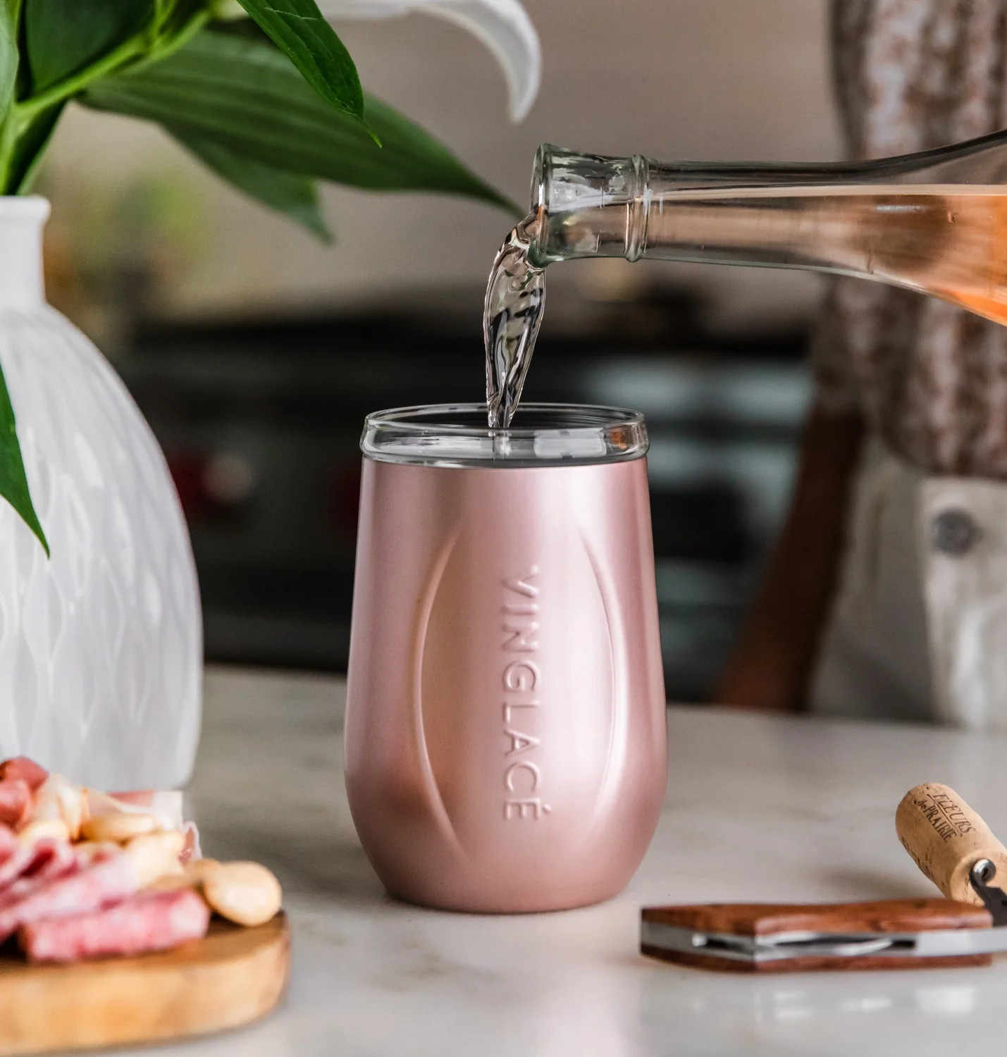 Glass Lined Wine Glass - Image 5