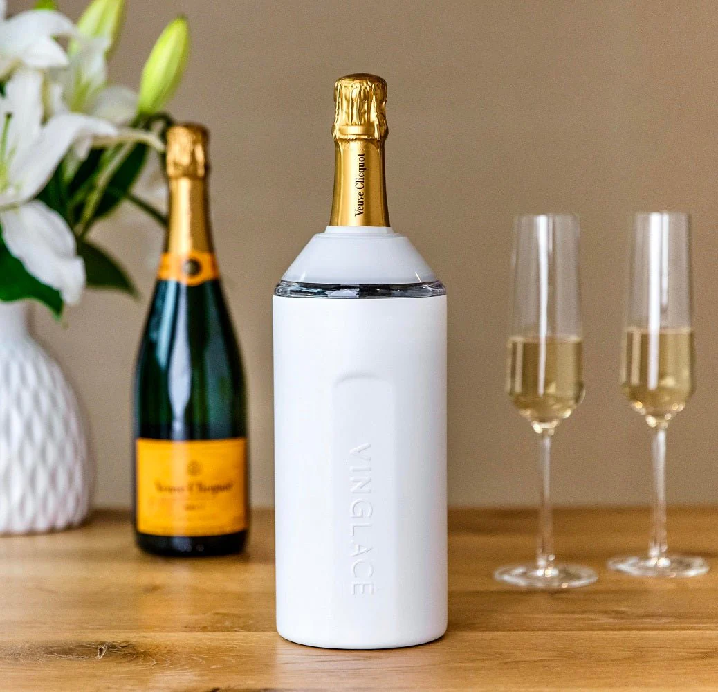 Wine Chiller & Leak Proof Lid w/Insert Set - Image 6